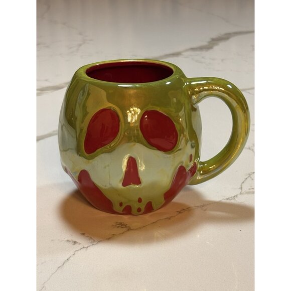Sale! Disney Villains Mug Snow White Wicked Queen Poison Apple Lustre Coffee Mug - Picture 1 of 4